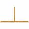 Ekena Millwork Portland Rough Sawn Timber Gable Bracket, Western Red Cedar, 84"W x 45"H x 4"D x 4"F, 13/12 Pitch GBW084X45X0404POR00RWR - alternate 1